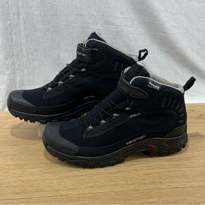 Salomon Deemax 2 Dry Hiking Boots Black Thinsulate Men’s Size 11
